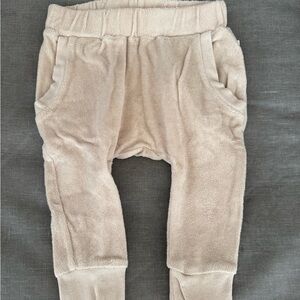 Organic cotton terry pants